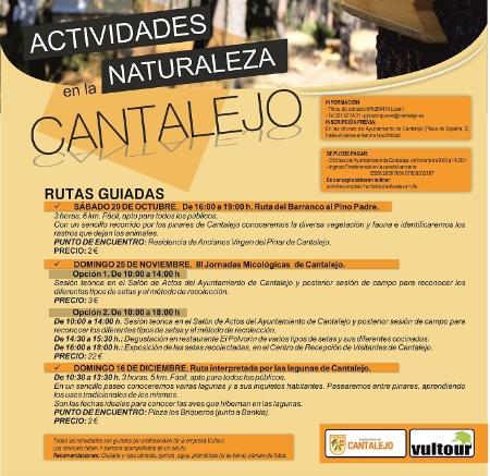 Actividades en la Naturaleza en Cantalejo. Otoño 2018