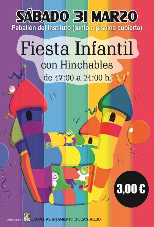 Imagen Fiesta Infantil con Hinchables.