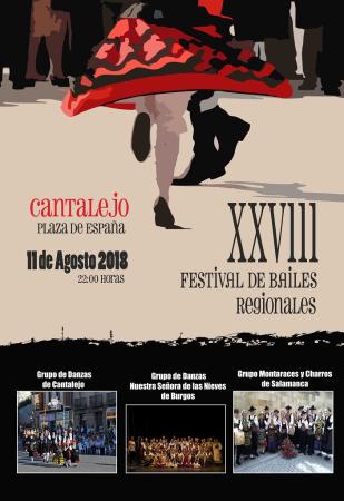 Imagen XXVIII Festival de Bailes Regionales 2018.