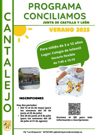 Imagen Programa Conciliamos Verano 2025