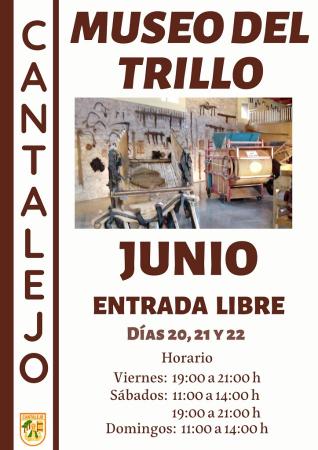 Imagen Museo del Trillo. Horario de apertura en Junio de 2025