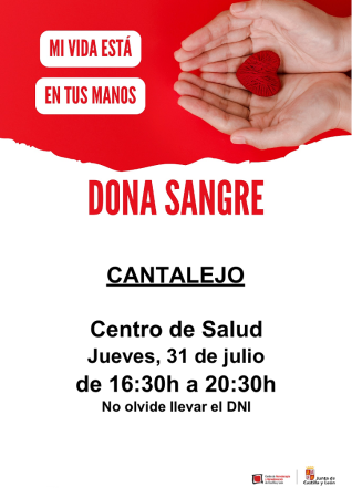 Imagen Campaña donación de sangre en Cantalejo