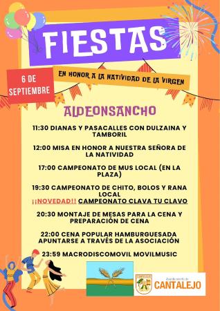 Imagen Fiesta en Aldeonsancho 2025