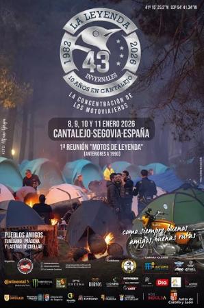 Concentración Motera Invernal Internacional "La Leyenda 2026"