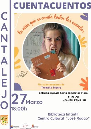 Cuentacuentos "La niña que se comía todos los libros"