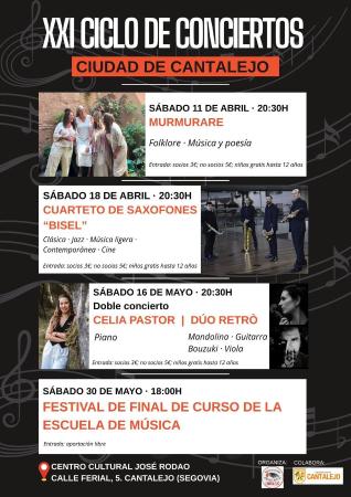 Imagen XXI Ciclo de Conciertos Ciudad de Cantalejo