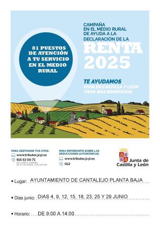Imagen Campaña de ayuda a la declaración de la renta 2025