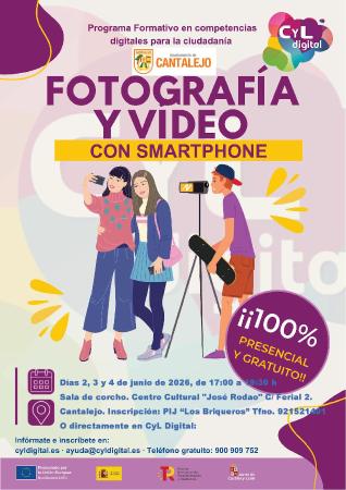 Imagen Curso de fotografía y vídeo con smartphone