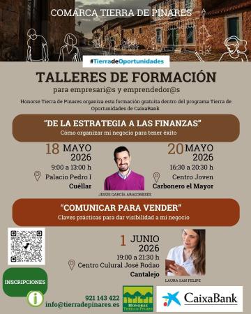 Imagen Talleres de formación para empresari@s y emprendedor@s