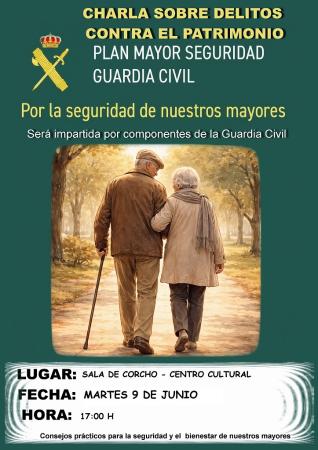 Imagen Charla sobre delitos contra el patrimonio. Por la seguridad de nuestros mayores