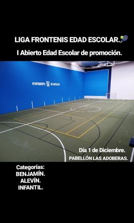 Imagen Liga Frontenis Edad Escolar