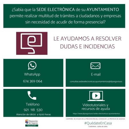 Imagen Uso de la Sede Electrónica Municipal