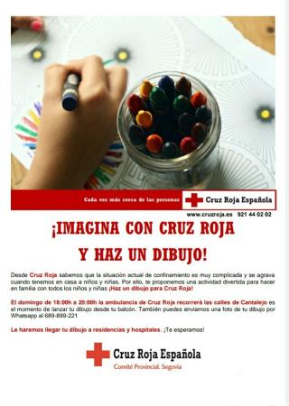 Imagen Imagina con Cruz Roja y haz un dibujo!