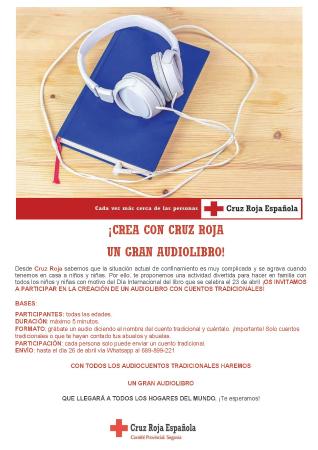 Imagen Crea con Cruz Roja un audiolibro