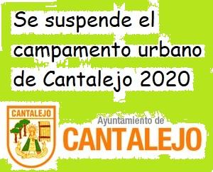 Imagen Se suspende el campamento urbano de Cantalejo 2020
