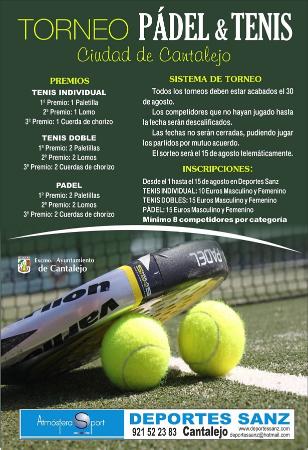 Imagen Torneo Pádel&Tenis Ciudad de Cantalejo