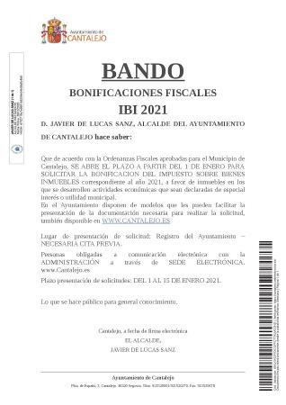 Imagen Bando IBI 2021