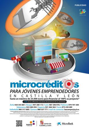 Imagen Microcréditos para jóvenes emprendedores de Castilla y León