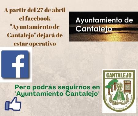 Imagen Nueva página facebook del Ayuntamiento de Cantalejo
