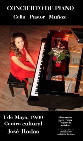 Imagen Concierto de piano. Celia Pastor Muñoz