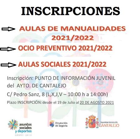 Imagen Actividades promovidas desde la Diputación Provincial de Segovia 2021-22
