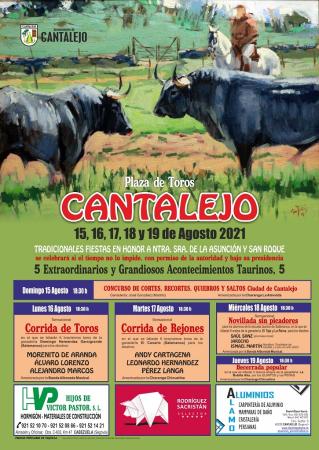 Imagen Feria Taurina. Cantalejo 2021