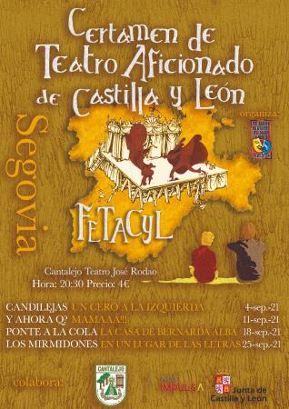 Imagen Certamen de Teatro Aficionado de Castilla y León 2021 en Cantalejo.