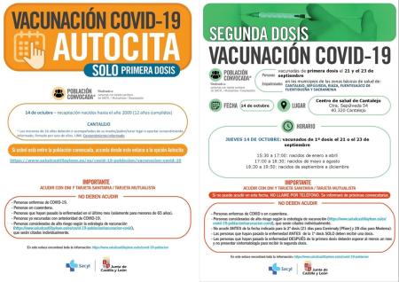 Imagen Vacunaciones COVID-19 en Cantalejo.
