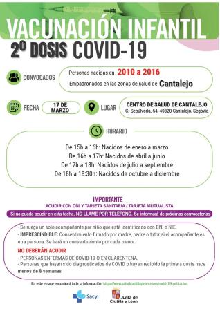 Imagen Vacunaciones COVID en Cantalejo y Segovia
