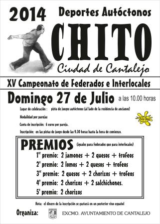 Imagen Campeonato de Chito 2014