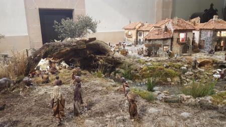 Imagen Exposición Belén 2015 de la Iglesia de Cantalejo.
