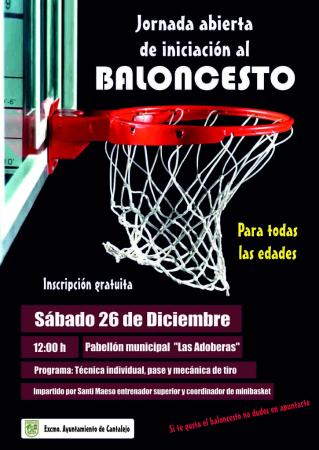Imagen Jornada abierta de iniciación al baloncesto en Cantalejo