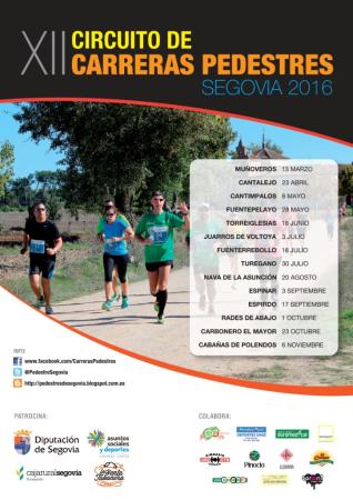 Imagen XII Circuito de Carreras Pedestres Segovia 2016