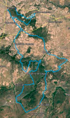Imagen ruta de la carrera