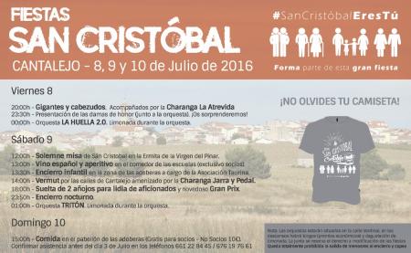 Imagen Fiesta de San Cristóbal 2016.