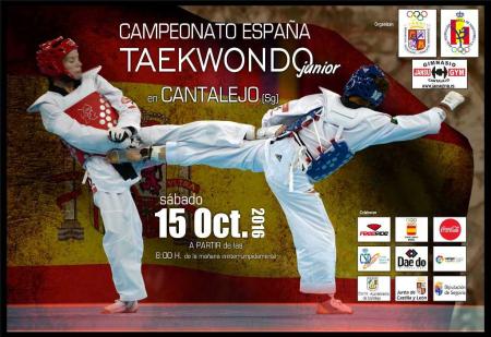 Imagen Campeonato de España Junior de Taekwondo.
