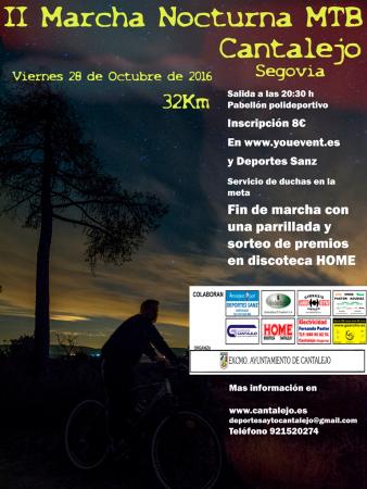 Imagen II Marcha Nocturna MTB Cantalejo