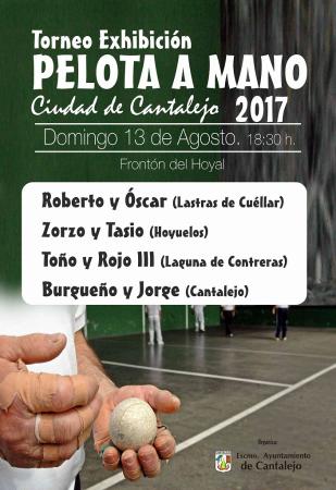 Imagen Torneo exhibición pelota a mano.