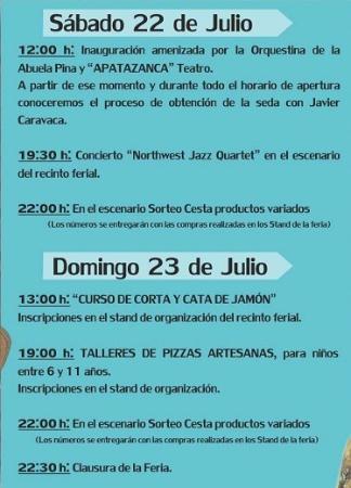 Imagen Progración Feria Vilorio Sierte 2017