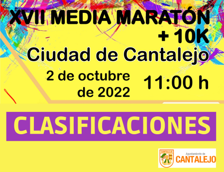 Imagen Resultados de la XVII Media Maratón +10