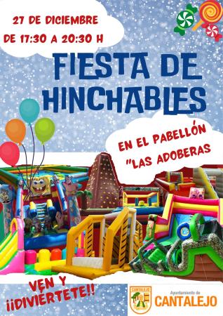 Imagen Fiesta de Hinchables. Navidad 2022-23