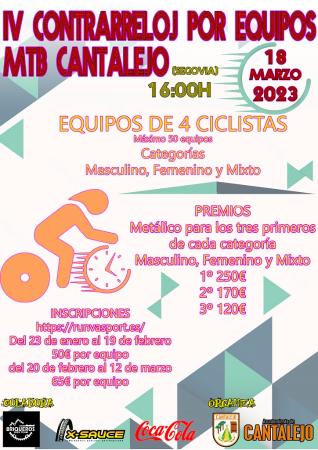 IV Contrarreloj por Equipos MTB Cantalejo 2023