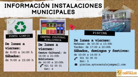 Imagen Información sobre instalaciones municipales