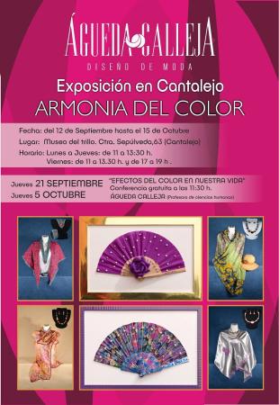 Exposición "Armonía del Color". Águeda Calleja