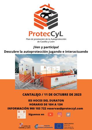 Imagen Camión Proteccyl-Plan de Promoción de la Autoprotección de Castilla y León