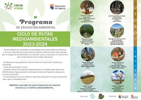 Imagen Ciclo de rutas medioambientales. Diputación Provincial de Segovia