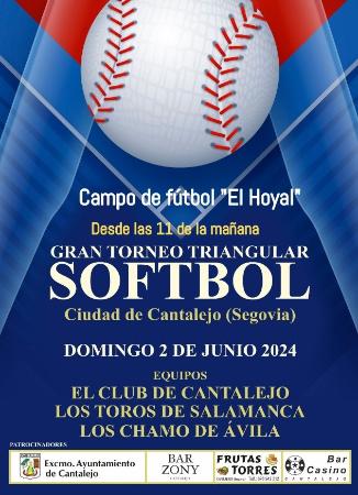 Imagen Gran Torneo Triangular SOFTBOL Ciudad de Cantalejo