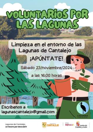 Voluntarios por las lagunas de Cantalejo