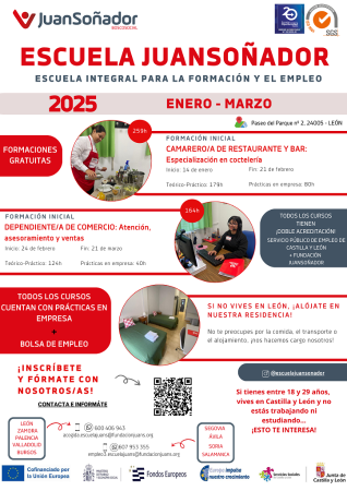Imagen Próximos cursos de la Escuela 