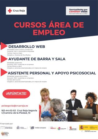 Imagen Cursos en Cruz Roja Segovia